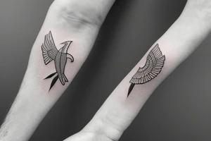 Azores Flag Bird tattoo idea