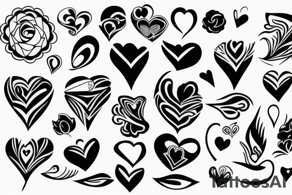 heart tattoo idea