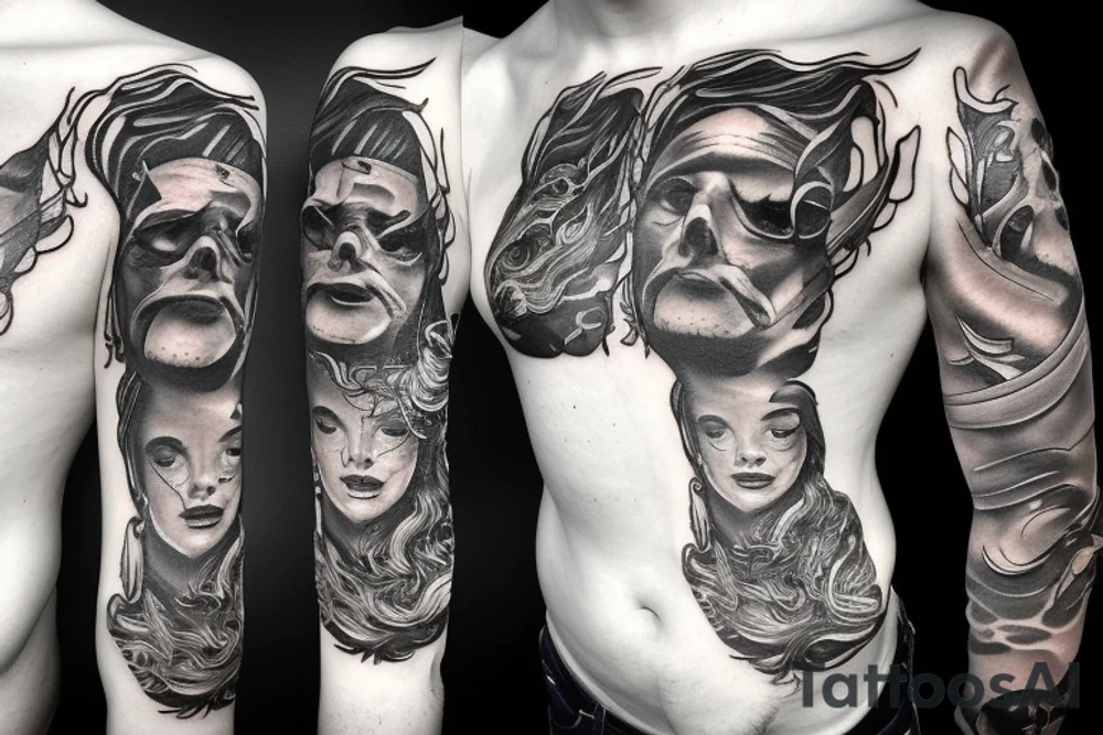 Poseidon tattoo idea