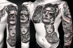 Poseidon tattoo idea