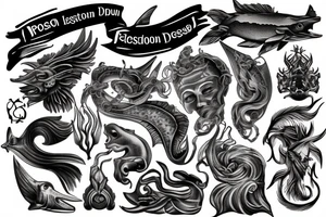 Poseidon tattoo idea