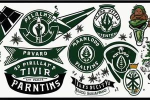 Portland Timbers logo with Morton salt girl tattoo idea