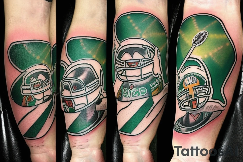 Portland Timbers football club with Morton salt girl tattoo idea