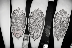 Hourglass tattoo idea