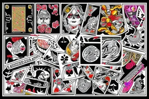 Life is a gamble tattoo idea