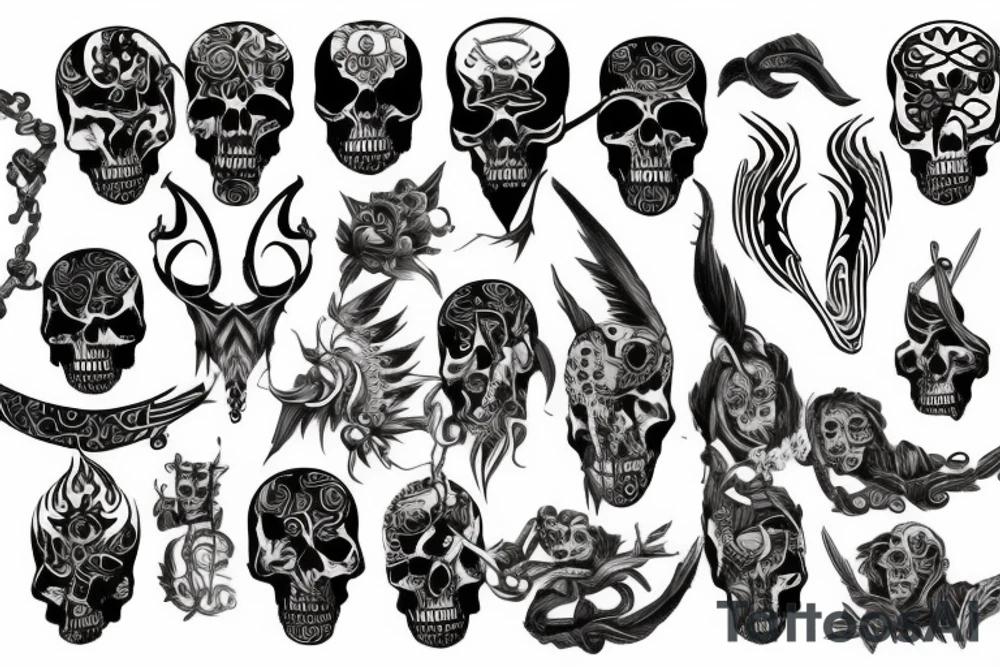 death mythology tattoo idea
