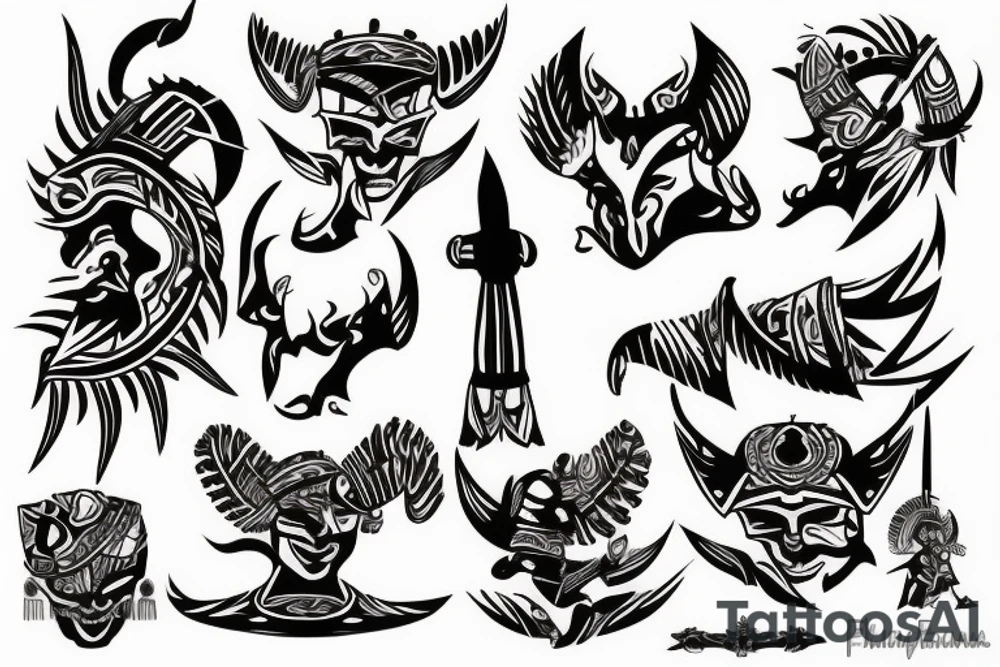 Filipino warrior tattoo idea