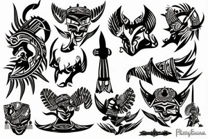 Filipino warrior tattoo idea