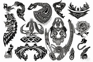 Filipino American tattoo idea