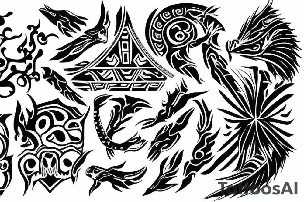 Filipino American tattoo idea