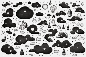 Take me to the clouds above tattoo idea