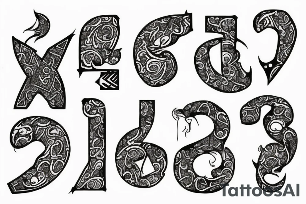 Letter - Amu tattoo idea