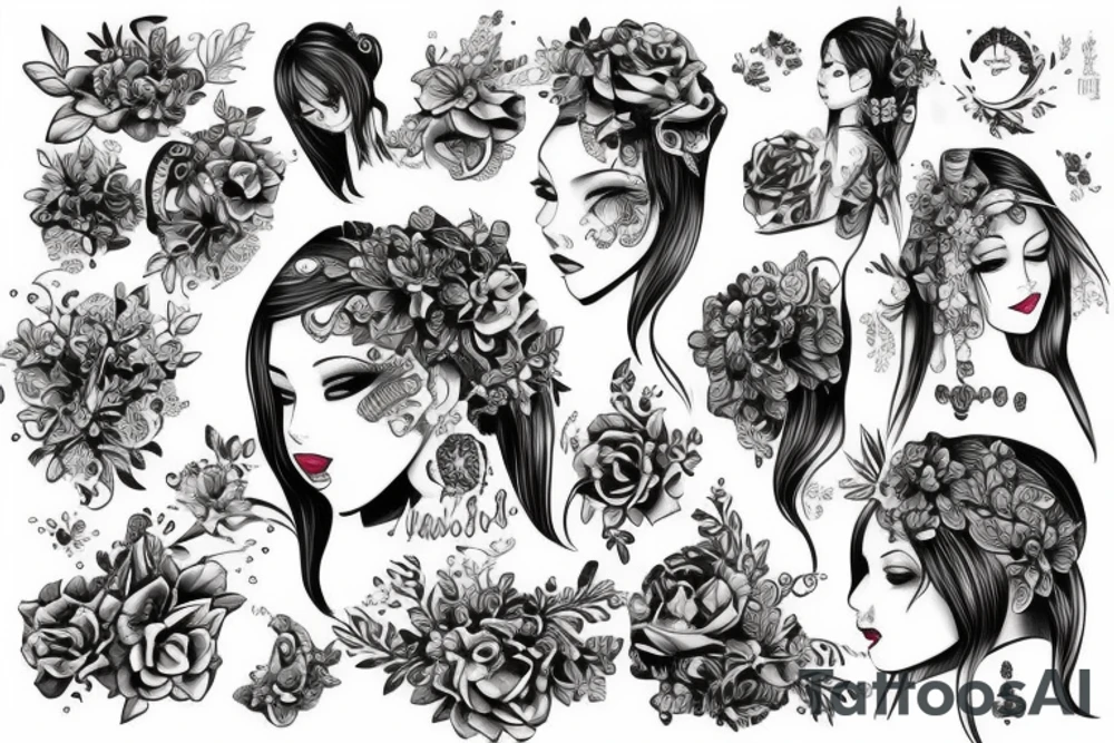 Wife name Amu tattoo idea