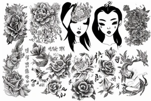 named joo mi young tattoo idea