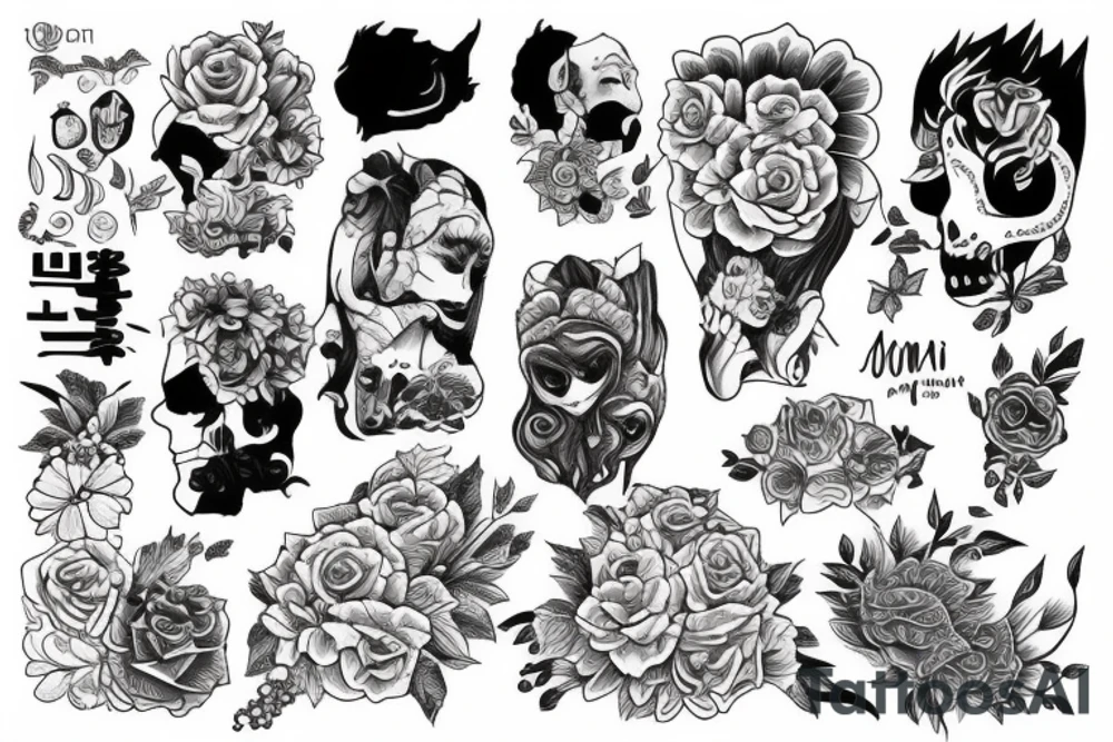 named joo mi young tattoo idea