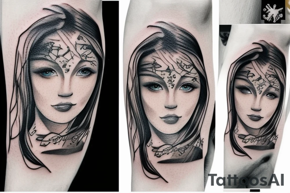 Portrait tattoo idea