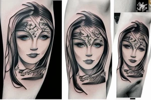 Portrait tattoo idea