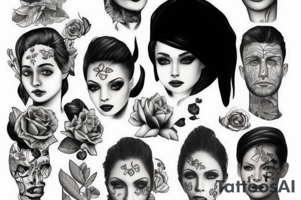 Portrait tattoo idea
