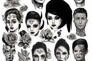 Portrait tattoo idea
