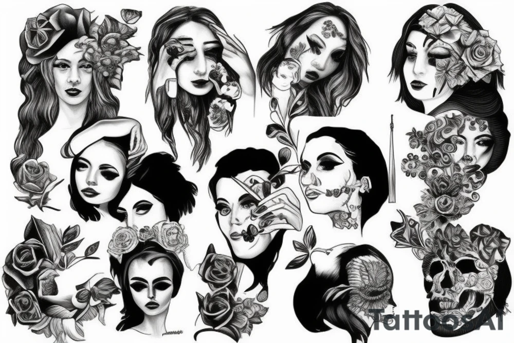 Portrait tattoo idea