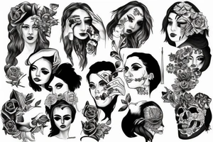 Portrait tattoo idea