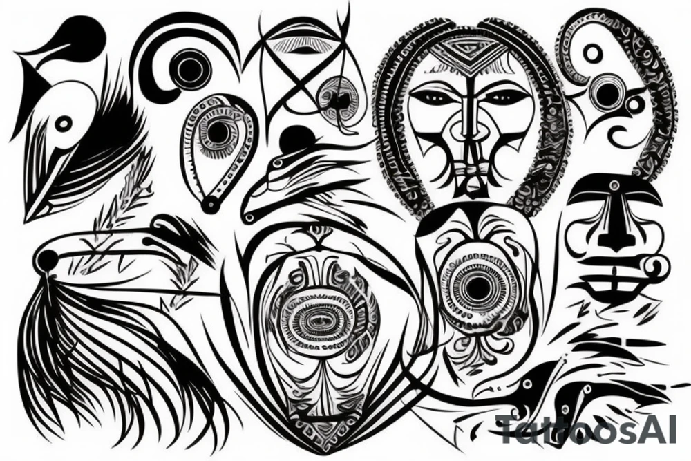 War and peace tattoo idea