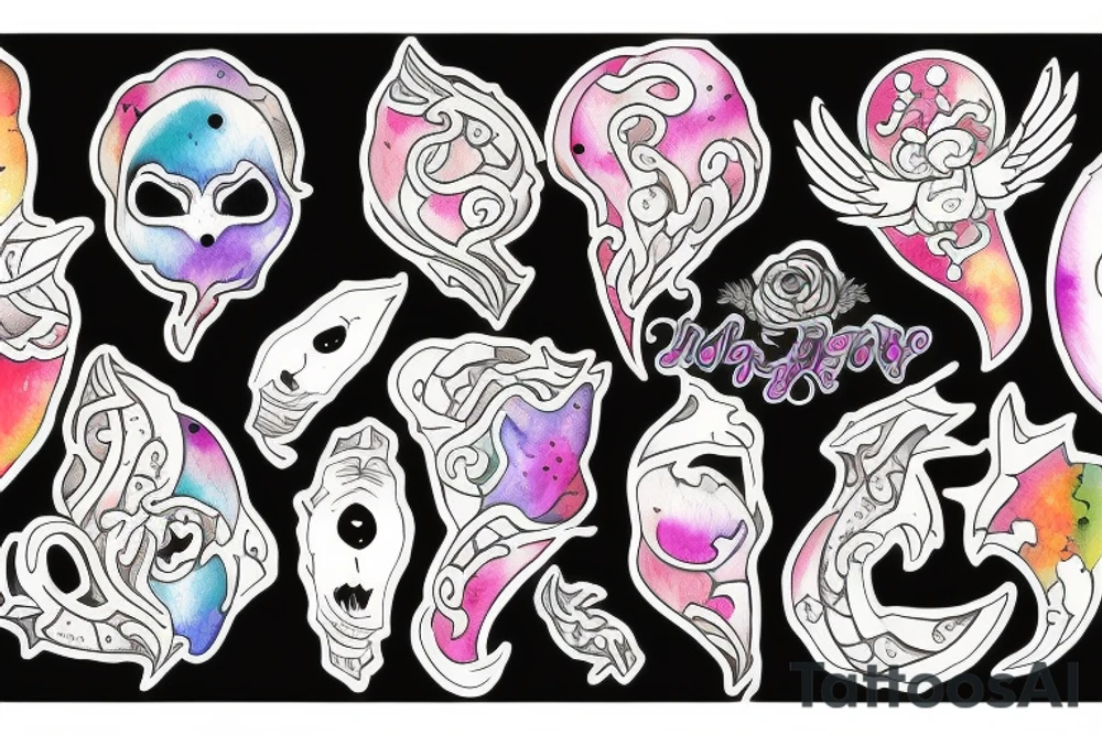 triple moon tattoo idea