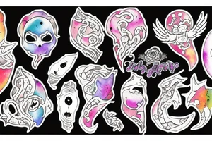 triple moon tattoo idea