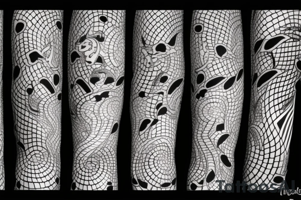 Dragon with semicolon tattoo idea