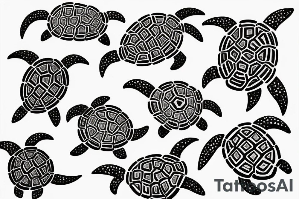 Turtle tattoo idea