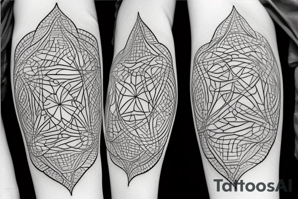 lily flower in a sacred geometry pattern tattoo idea lily flower in a sacred geometry pattern tattoo idea