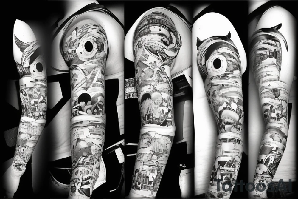 donald duck tattoo idea