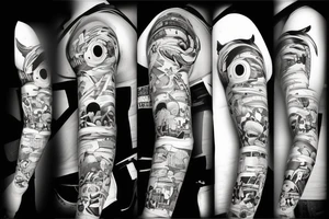 donald duck tattoo idea