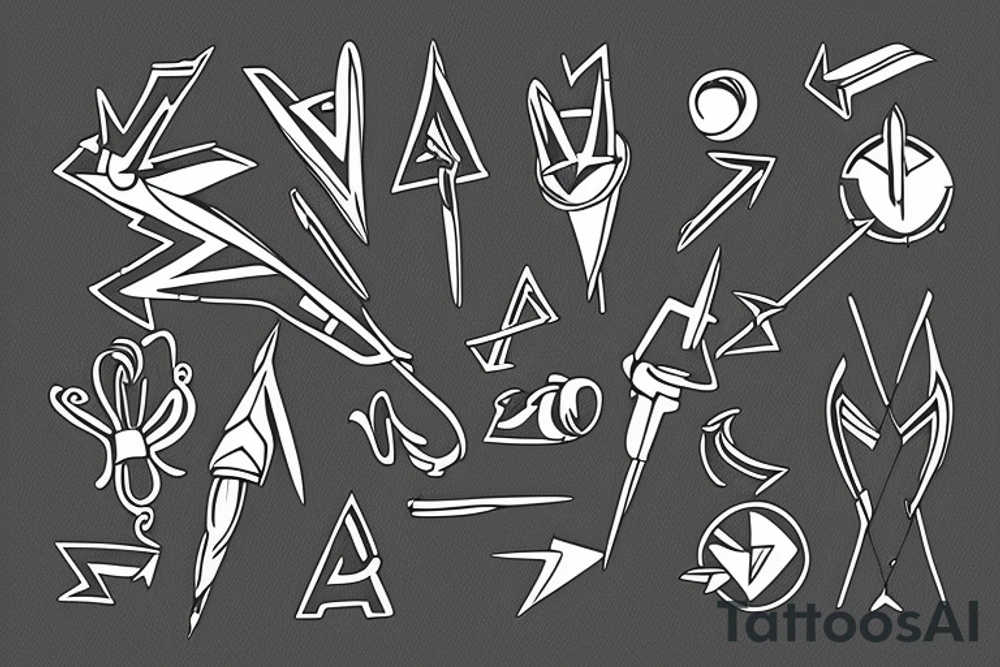 arrow tattoo idea