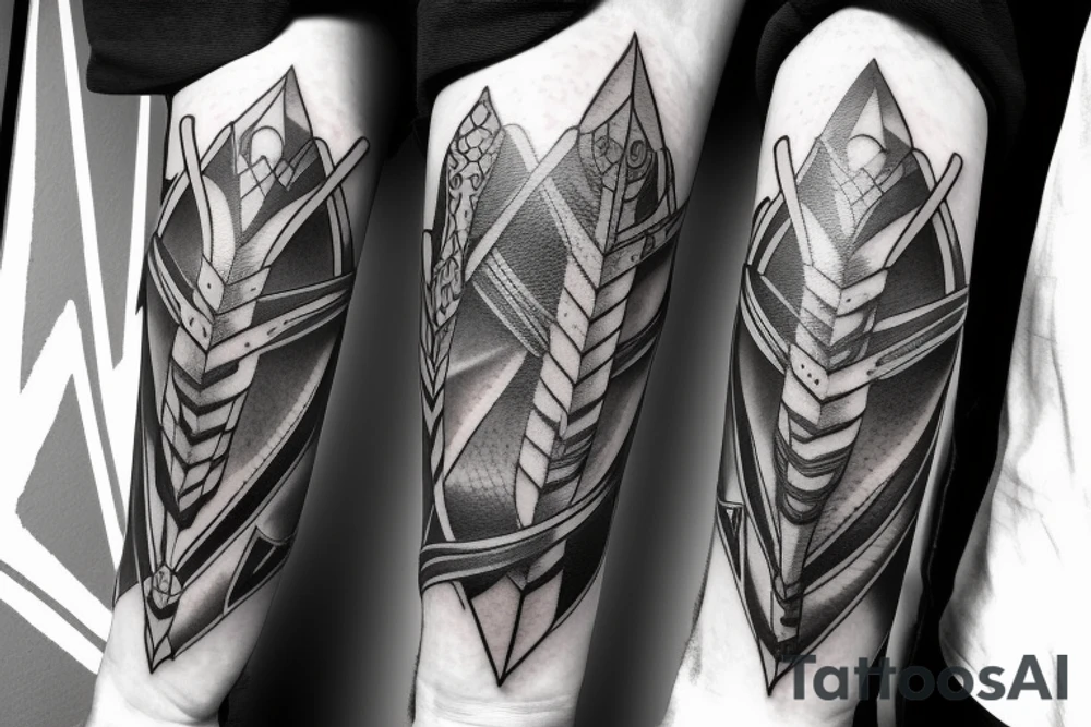 arrow knight tattoo idea