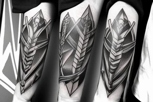 arrow knight tattoo idea