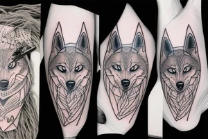 Kindred lol wolf tattoo idea