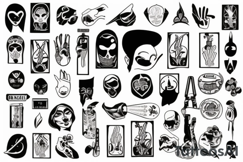 trust nobody tattoo idea