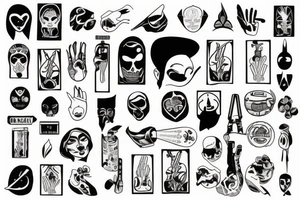 trust nobody tattoo idea