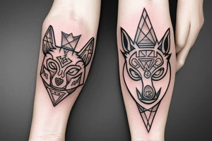 Princess Mononoke on the Hand tattoo idea