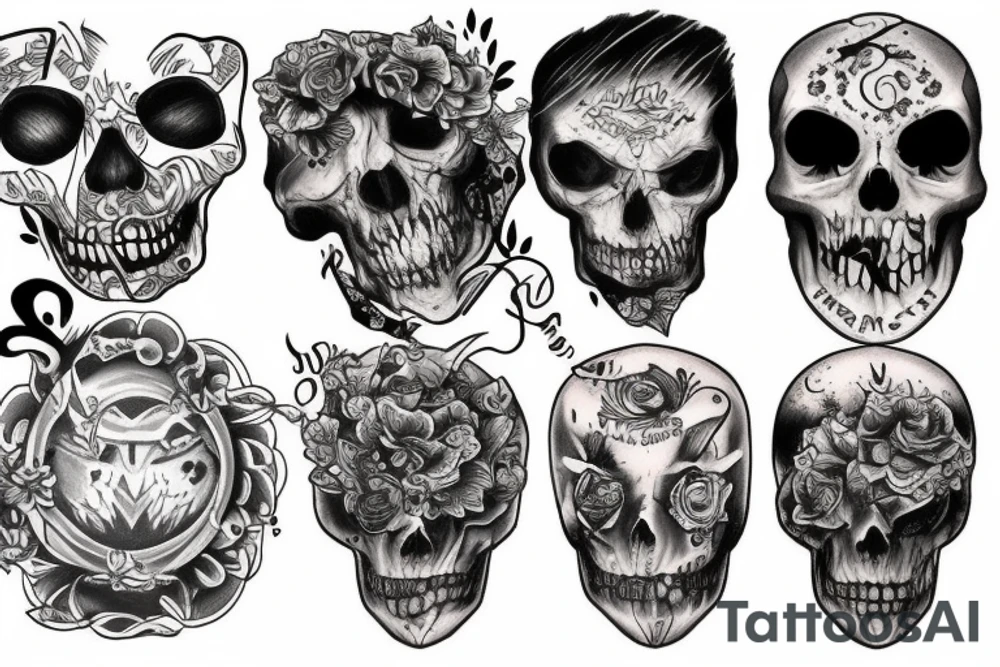 Curse marks tattoo idea