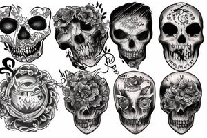 Curse marks tattoo idea