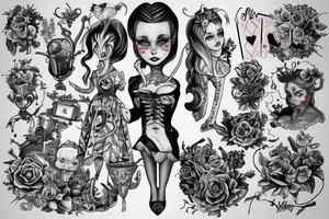 Alice in Wonderland, cheshire tattoo idea