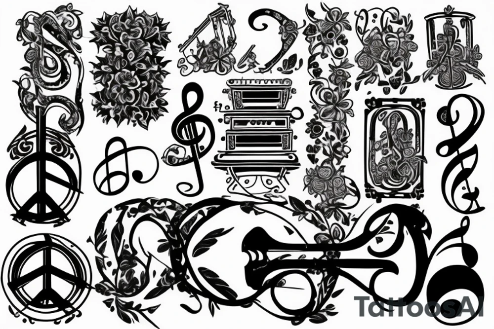 Armenia , music , peace, calm , creative , god tattoo idea