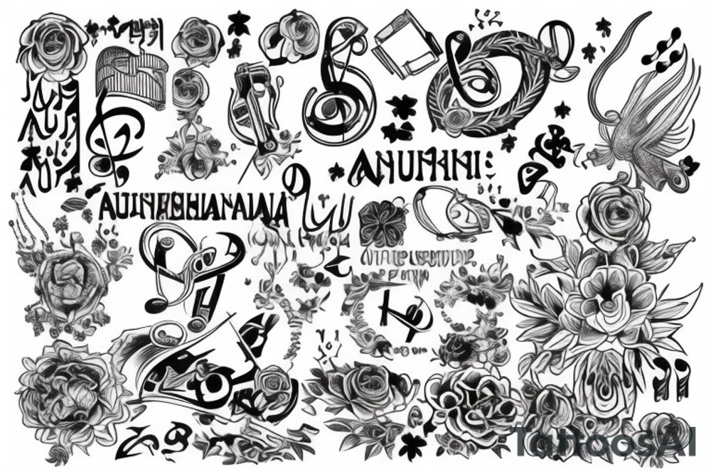 Armenia , music , peace, calm , creative , god tattoo idea