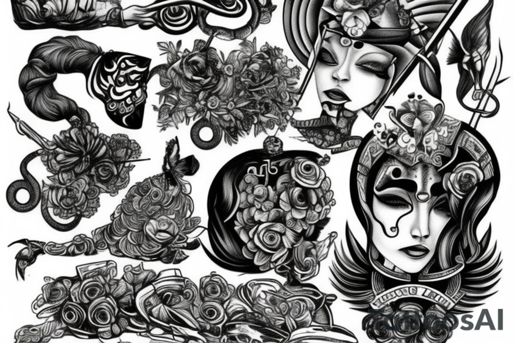 Athena tattoo idea