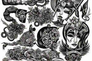 Athena tattoo idea