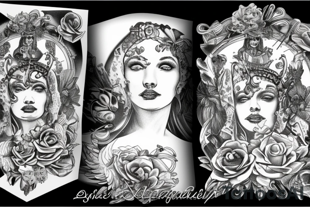 Athena tattoo idea