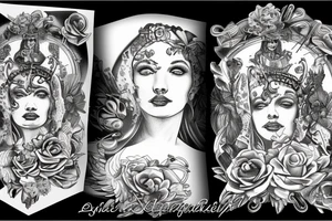 Athena tattoo idea