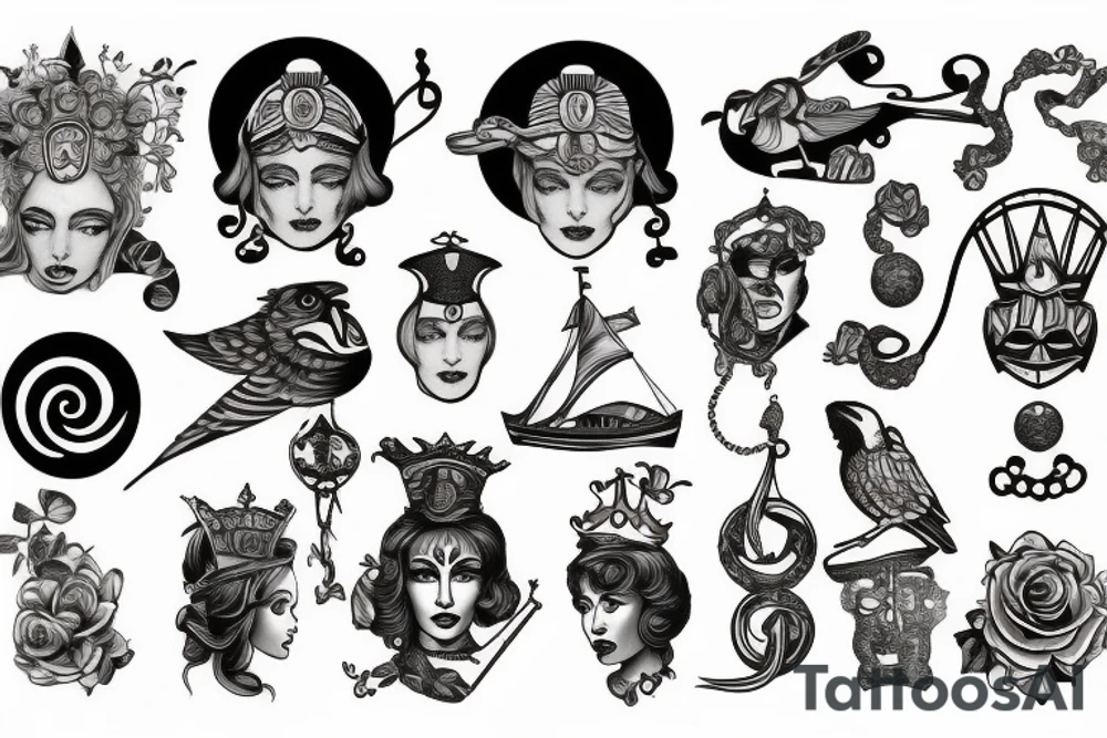 Athena tattoo idea